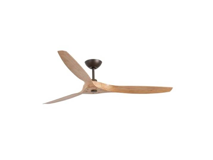 FARO BARCELONA 33519 Morea plafondventilator, lichtbruin met DC-motor