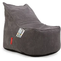 Sitzsack CUBA LARGE (BH 110x65 cm) - grau - BH 110x65 cm