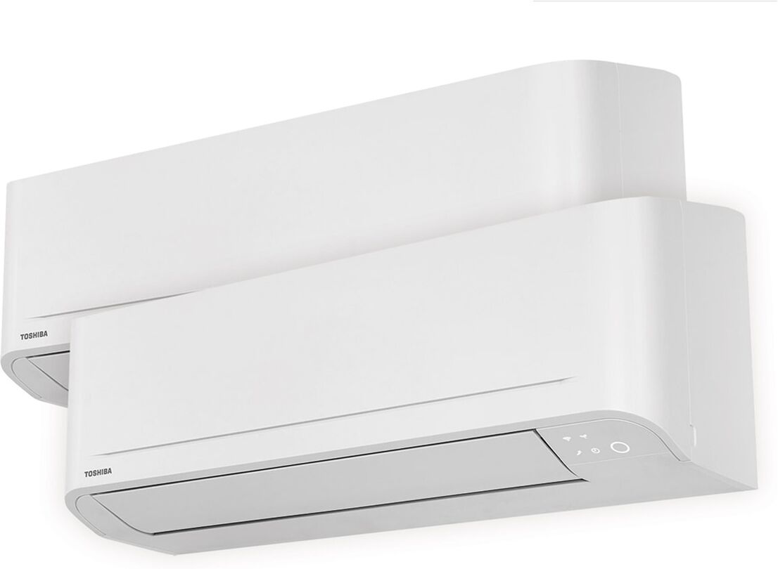 Toshiba Aire acondicionado Multisplit 2x1 Inverter con 2.150 frig-h y 3.440 frig-h - 10+10CONNECT. Blanco