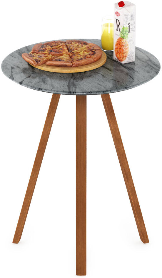 Blue Elephant Round Outdoor Bistro Table - 60 cm W 60 cm D Tripula