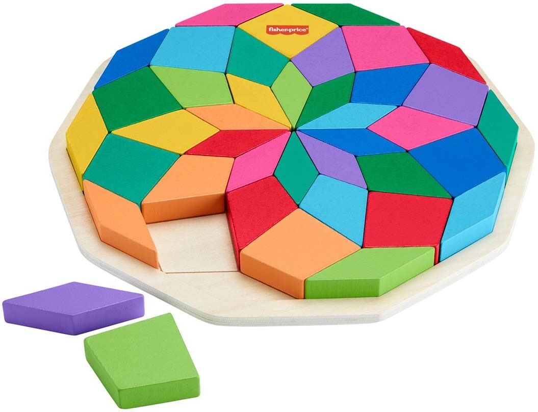 Fisher-Price Puzzle madera mandala .