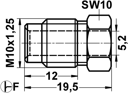 Ate Überwurfschraube 24.3516-0050.1