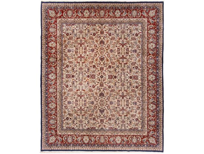 Isfahan Teppich 254x305 Handgeknüpft Orientteppich