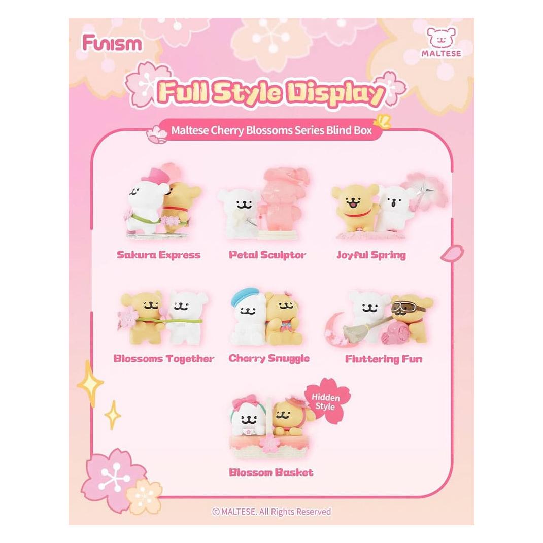 Funism Maltese Cherry Blossoms Series Minifiguren 10 cm Display (6) (ELKA31179)