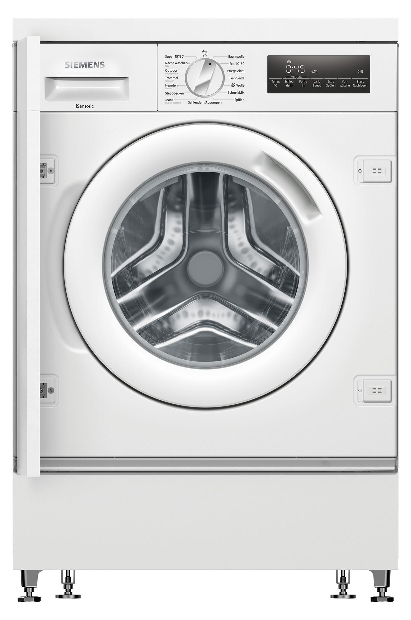 SIEMENS WI14W443 Waschmaschine Unwuchtkontrolle Schaumerkennung timeLight