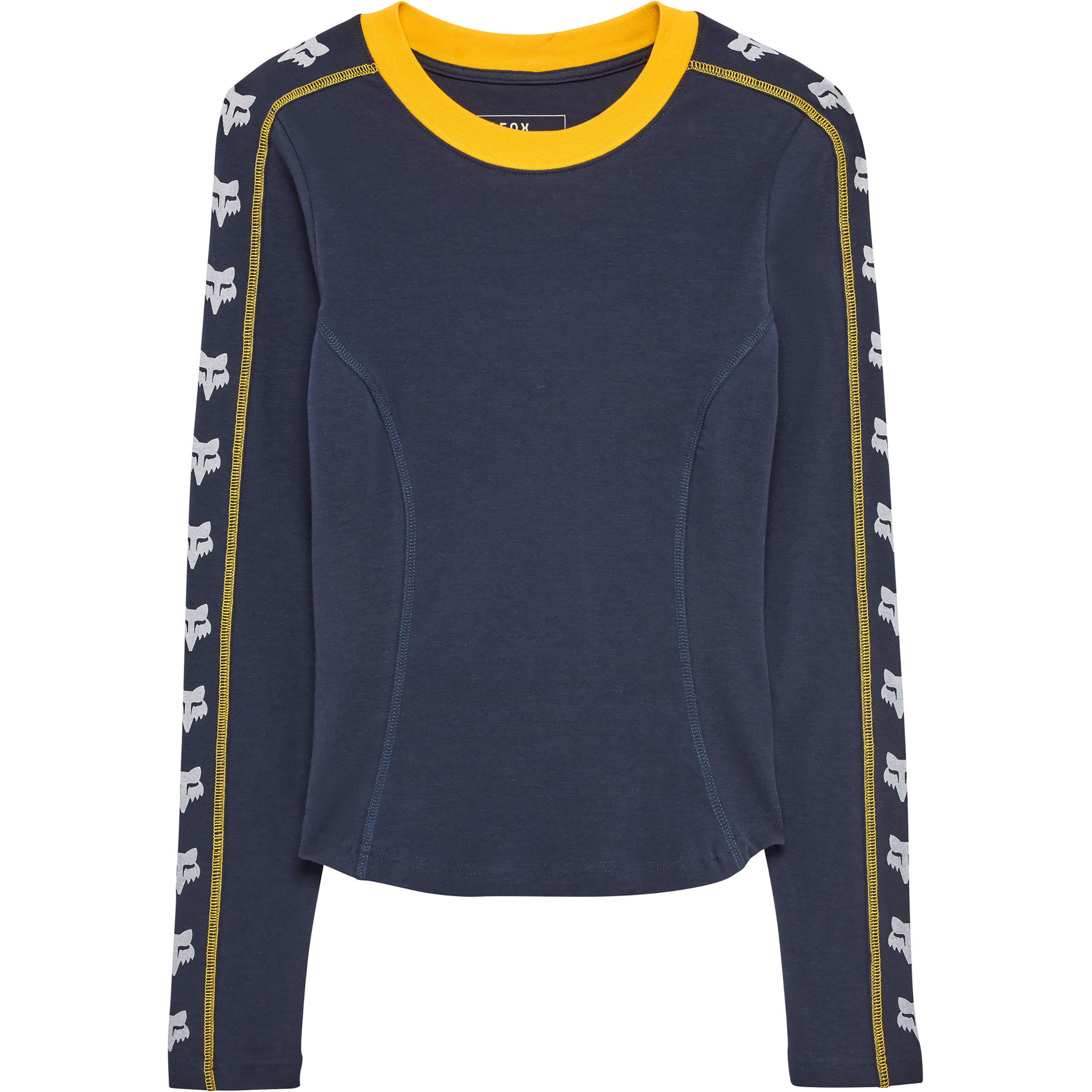 Fox Circa 74 Damen Longsleeves blau Größe M Lifestyle Elastisch