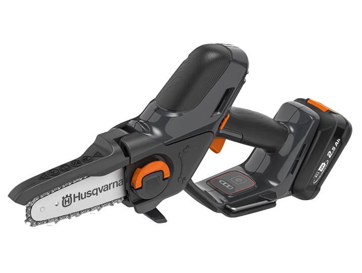 Akku-Kettensäge HUSQVARNA Aspire PE5-P4A , grau (bunt), Kettensägen, Akku-Kettensäge