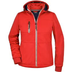 Damen Maritime Jacke "JN1077" - S - red/navy/white