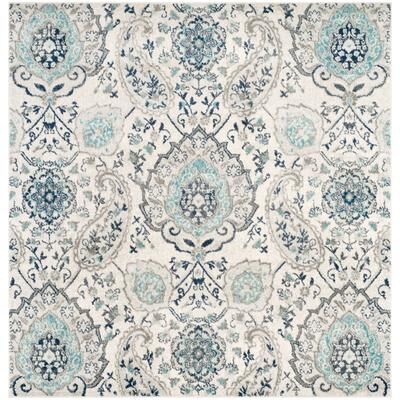 SAFAVIEH Madison Belle Boho Glam Paisley Pattern Area Rug