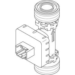 BOSCH Ersatzteil TTNR: 87186636050 Sensor Durchfluss 2-40