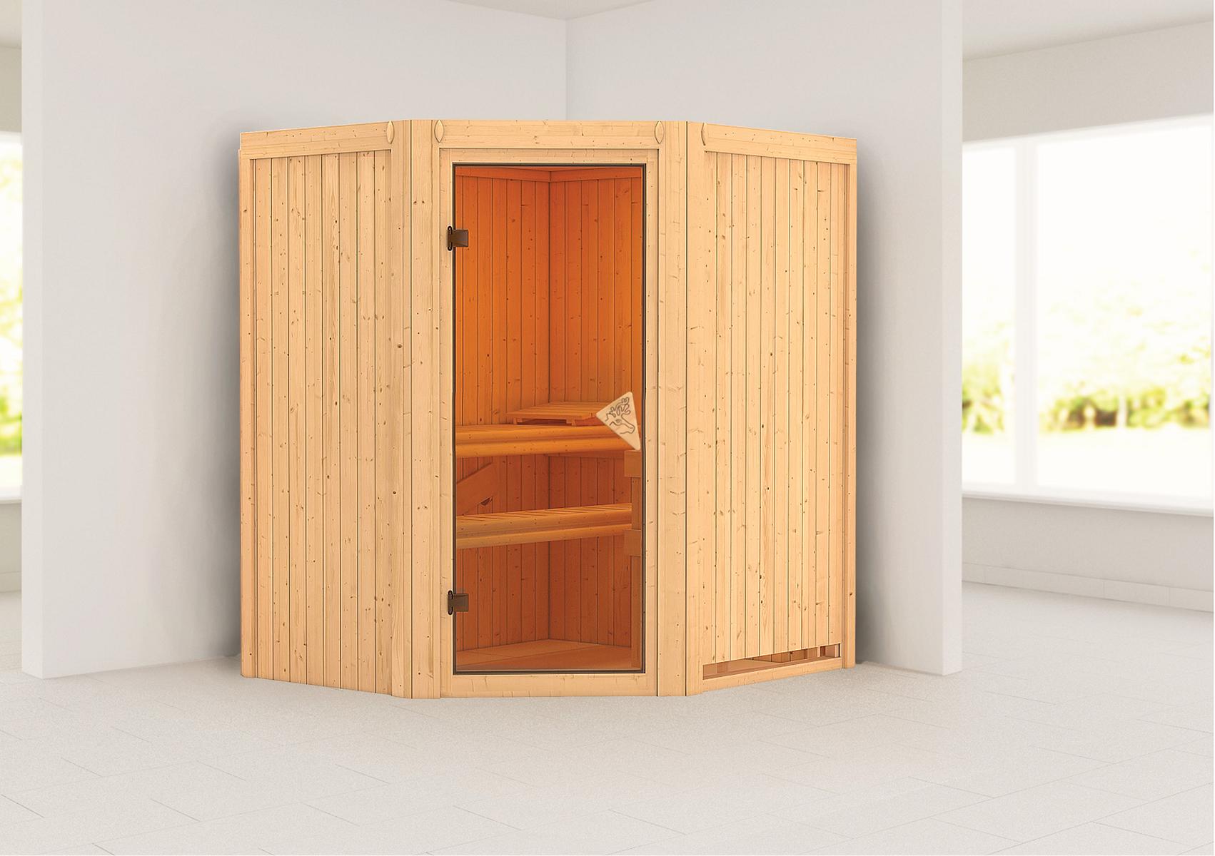 KARIBUHOLZT Sauna Tonja Eck o. Zub. bronz.GGT 09221847