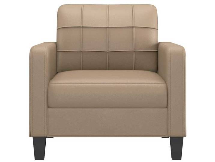 Soldes Moment Fauteuil 1 place - YUYUE - Petit Canapé - Cappuccino 60cm Similicuir M0_96309524