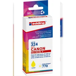 edding Tintenpatrone ersetzt Canon CLI-551 yellow