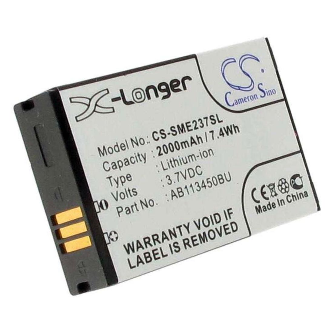 NoName Battery for Samsung GT-E2370 etc replacement battery (GT-E2370)
