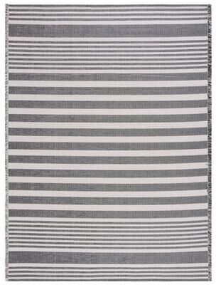 SAFAVIEH Augustine Dragomira Farmhouse Stripe Fringe Rug