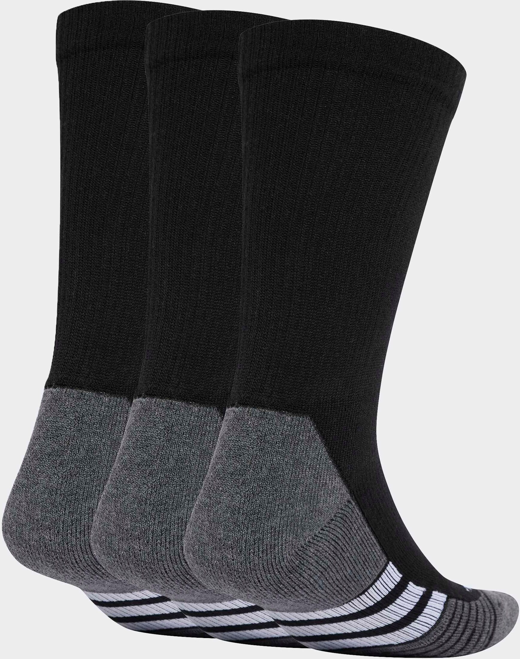 Funktionssocken ADIDAS PERFORMANCE "PERFORMANCE CLIMACOOL DÄMPFENDE CREW, 3ER-PACK", Herren, Gr. XXL (49/51), schwarz-weiß (schwarz, weiß), Obermaterial: 56% Polyester, 40% Baumwolle, 3% Elasthan, 1% sonstige Fasern, Socken Funktionssocken, Topseller