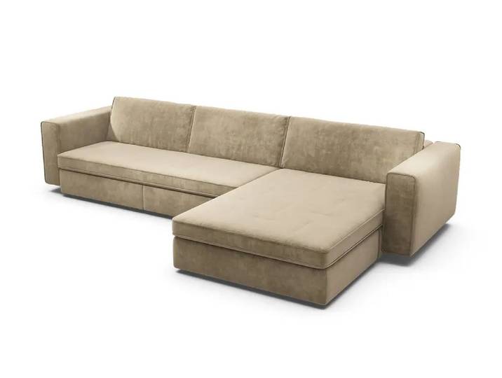 Ecksofa CLOUDY1, Sensoo, off-white, Textil