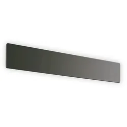 Ideal Lux LED Wandleuchte ZIG ZAG, Breite 53cm, 23W 3000K 2600lm, Schwarz IDEA-179322