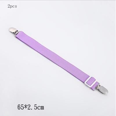 Discount Dollar Deals Adjustable Elastic Bed Sheet Fixing Clip, Sofa Mattress Cover Corner Holder Clip, Fastener Mattress Feet Organize Gadget purple
