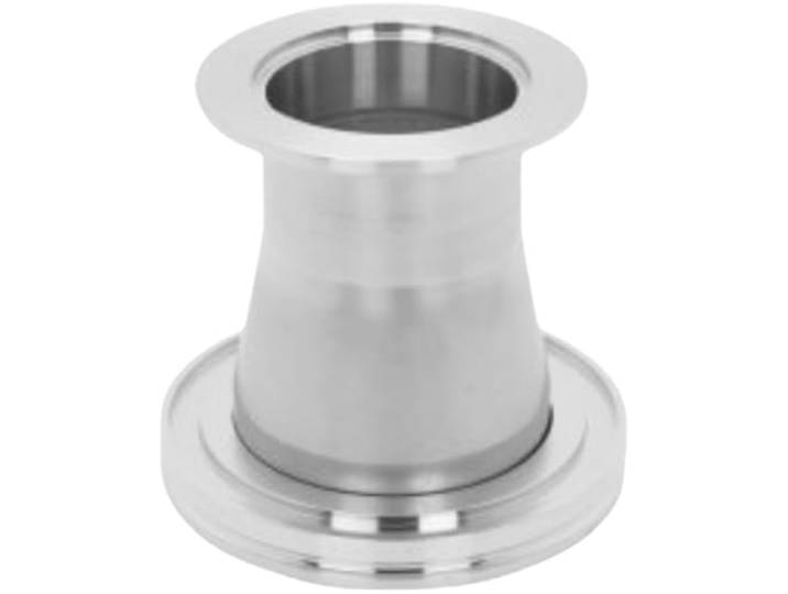 Konischer Reduzieradapter ISO-KF NW-40 auf ISO-LF NW-100, Edelstahl, 1 Stück(KF-25 ISO100)
