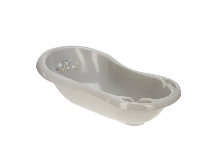 Babybadewanne 84 x 38 cm grau