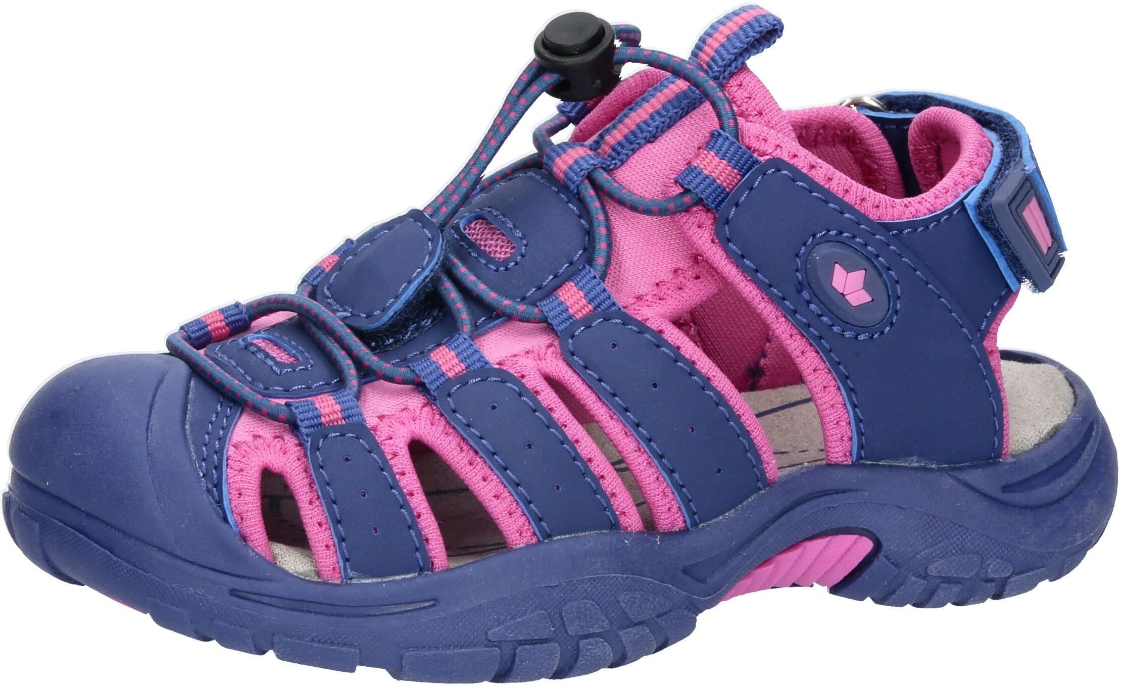 Sandale LICO "Sandale Nimbo", Mädchen, Gr. 31, lila, Synthetik, Schuhe Sandale lila 31