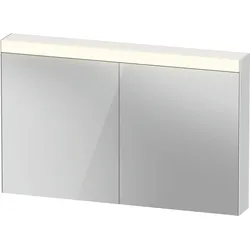 Duravit Licht & Spiegel Best Spiegelschrank mit Beleuchtung, 2 Spiegeltüren, 1210x760x148mm, LM7843000001, Ausführung: FR Netzstecker