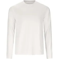 nou Highmore Regular Langarmshirt Herren 1002 - white L