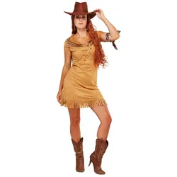 Cowgirl-Kostüm "Sierra" für Damen
