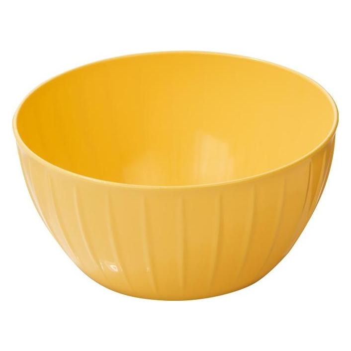 Tescoma Kunststoffschüssel DELÍCIA ø 22 cm, 2.5 l, gelb (22 cm, 2.50 l) (44815006)