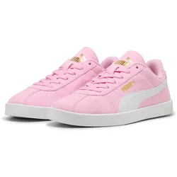 PUMA Club II Wildleder Sneaker Kinder 18 - pink shimmer/puma white 37