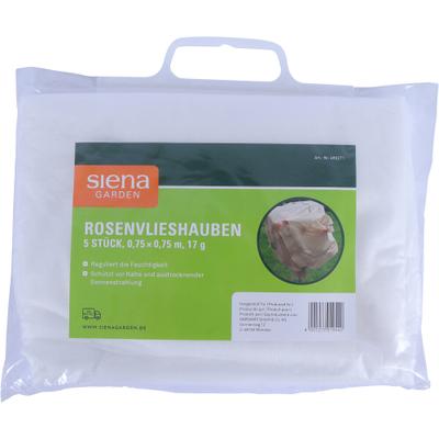 Siena Garden Rosenvlieshauben 17g, Maße: 0,75x0,75m, 5 Stück im Paket