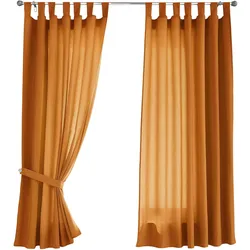 VORHANG 2ER SET POTSDAM HxB 175x140 cm Orange