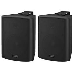 Monacor MKA-50SET/SW Aktives PA-Lautsprecher-Set 20 W 1 Paar