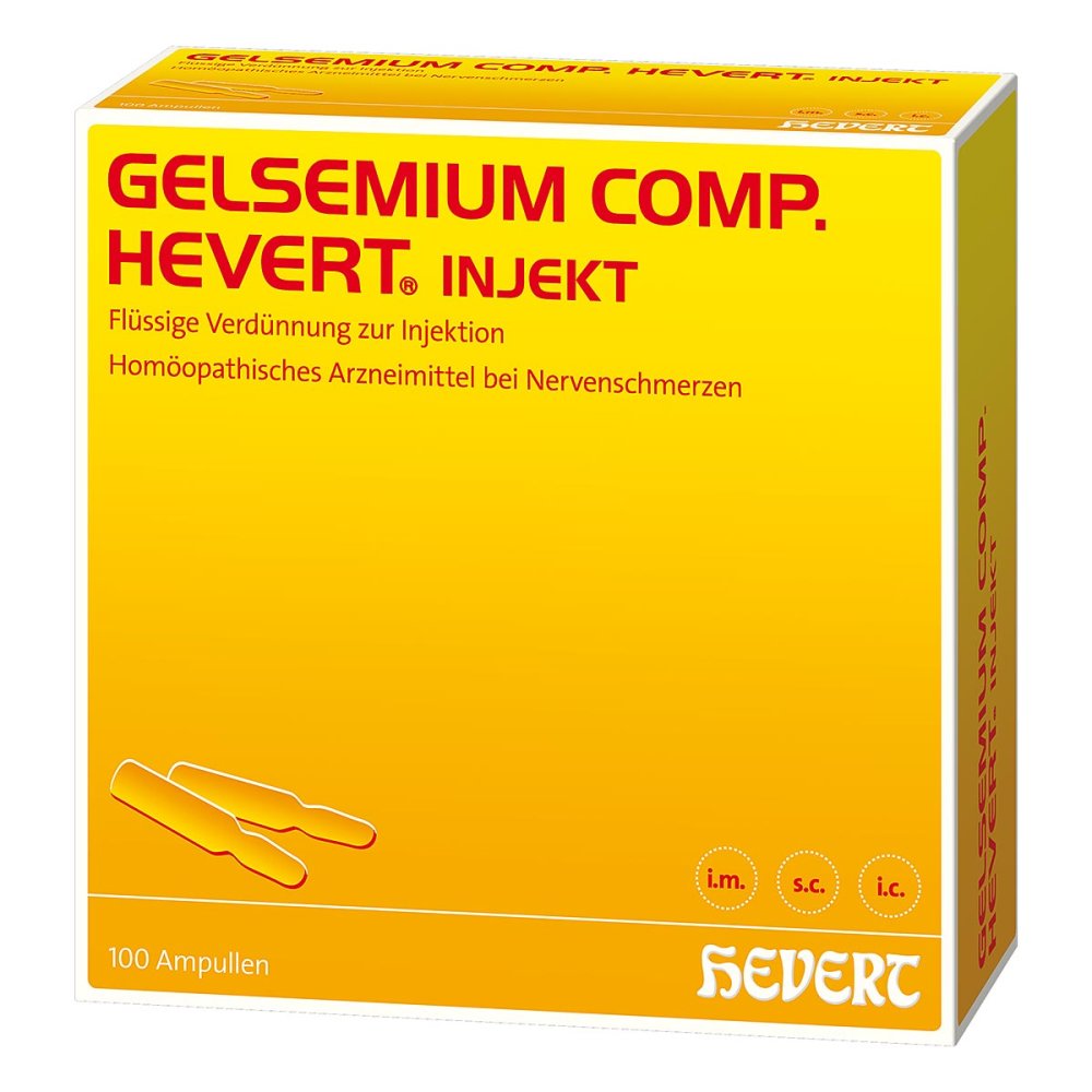 Hevert-Arzneimittel GmbH & Co. KG Gelsemium Comp.hevert injekt Ampullen 14179296
