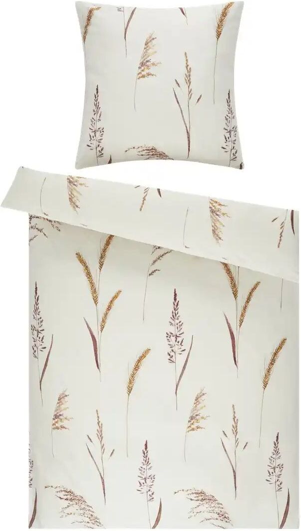 Como Green Satin Bettwäsche  Hayfever ¦ creme ¦ Maße (cm): B: 135