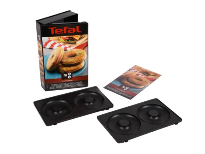Tefal Snack Collection bagelplaat voor contactgrill Zwart
