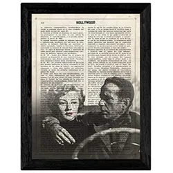 POSTER Film The Big Sleep (Auto) A4 Rahmenlos