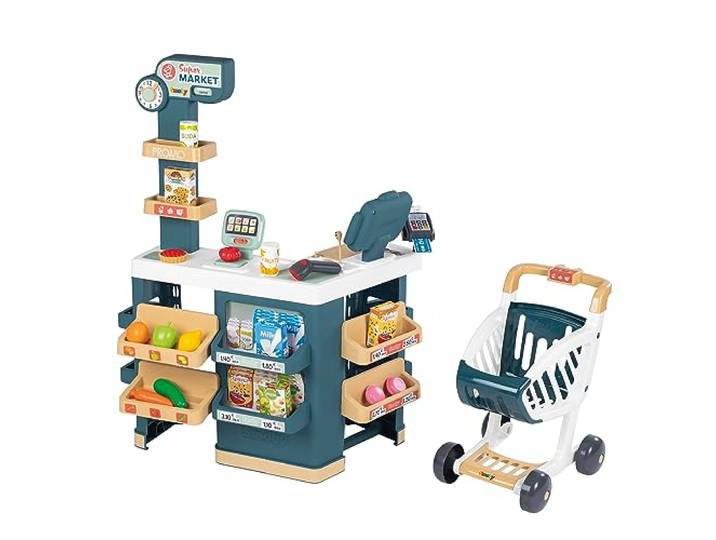 Smoby Supermarkt mit Einkaufswagen