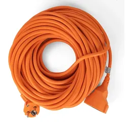Entac Entac-Verlängerungskabel, 30 m, Orange, 3G1,5