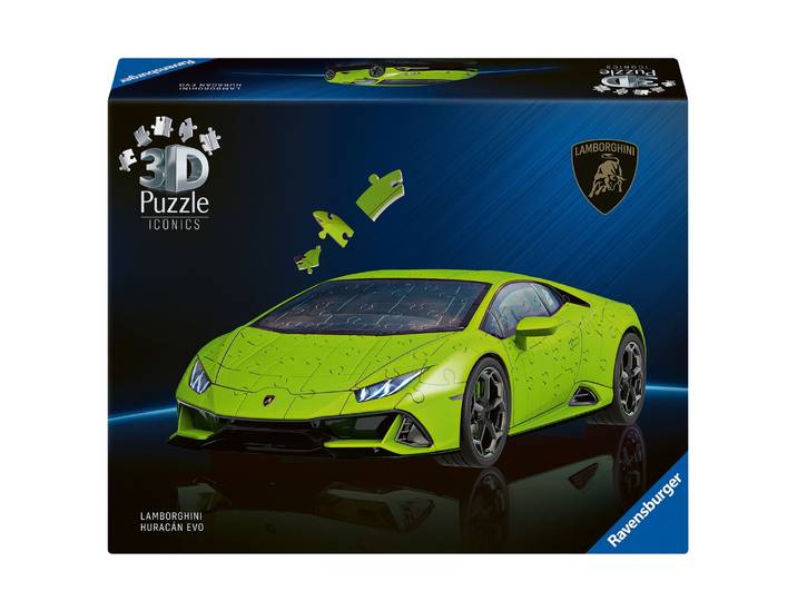 Puzzle 3D Lamborghini verte - 108 pièces RAVENSBURGER
