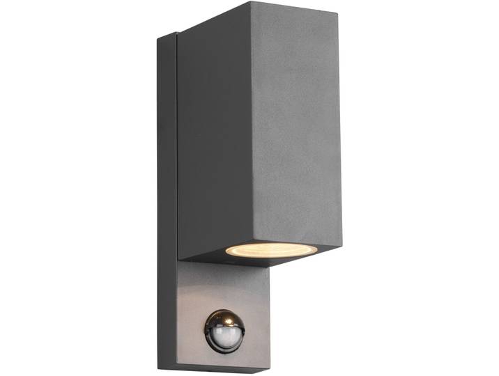 Wandlampe aussen Reeya anthrazit Aluminium-Druckguss B 7 cm IP44