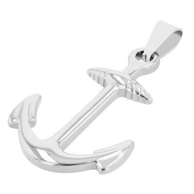 Kettenanhänger ADELIA´S "Anhänger aus Edelstahl", silber, Schmuckanhänger, Damen, Edelstahl, Kettenanhänger, Ideal als Geschenk für besondere Anlässe