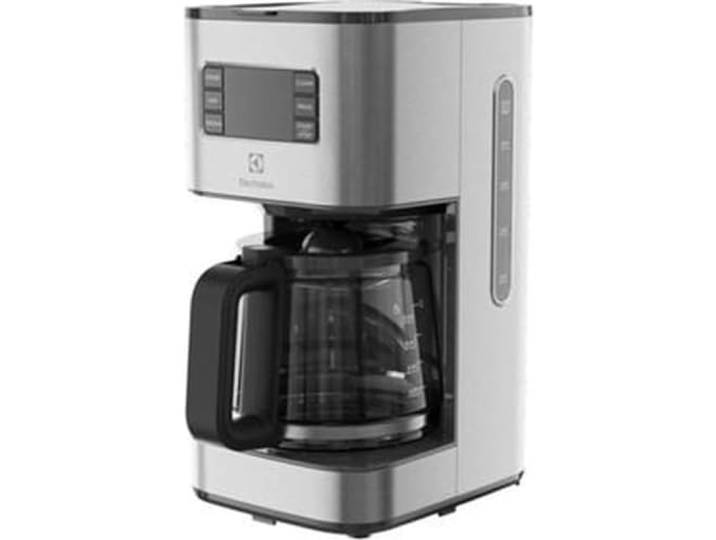 Electrolux E5CM1-6ST Create Filterkaffeemaschine mit 5 Timer, Aromawahl, Abschaltautomatik, Reinigungsfilter, 1000W, Edelstahl