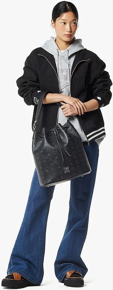 MCM Tasche - Bucket Bag DESSAU Large schwarz W