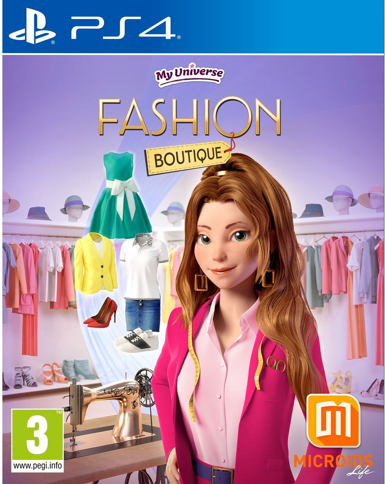 Microids My Universe: Fashion Boutique for PlayStation 4 (Disc) - Create Your Own Fashion Label and Retail Experience