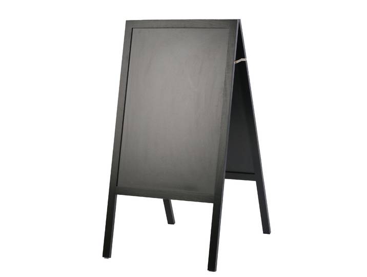 Kundenstopper Kreidetafel 118 x 61 cm schwarz