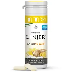 INGWER GINJER Kaugummi Zitrone 30 g