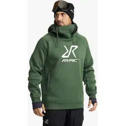 Freerider Hoodie Herren Garden Topiary, Größe:M - Herren > Oberteile > Fleece & Midlayers - Grün