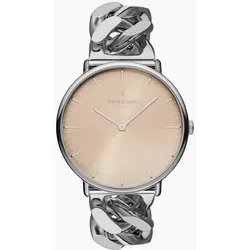NORDGREEN - NATIVE - Latte Sunray - kettenarmband silber / 28 MM